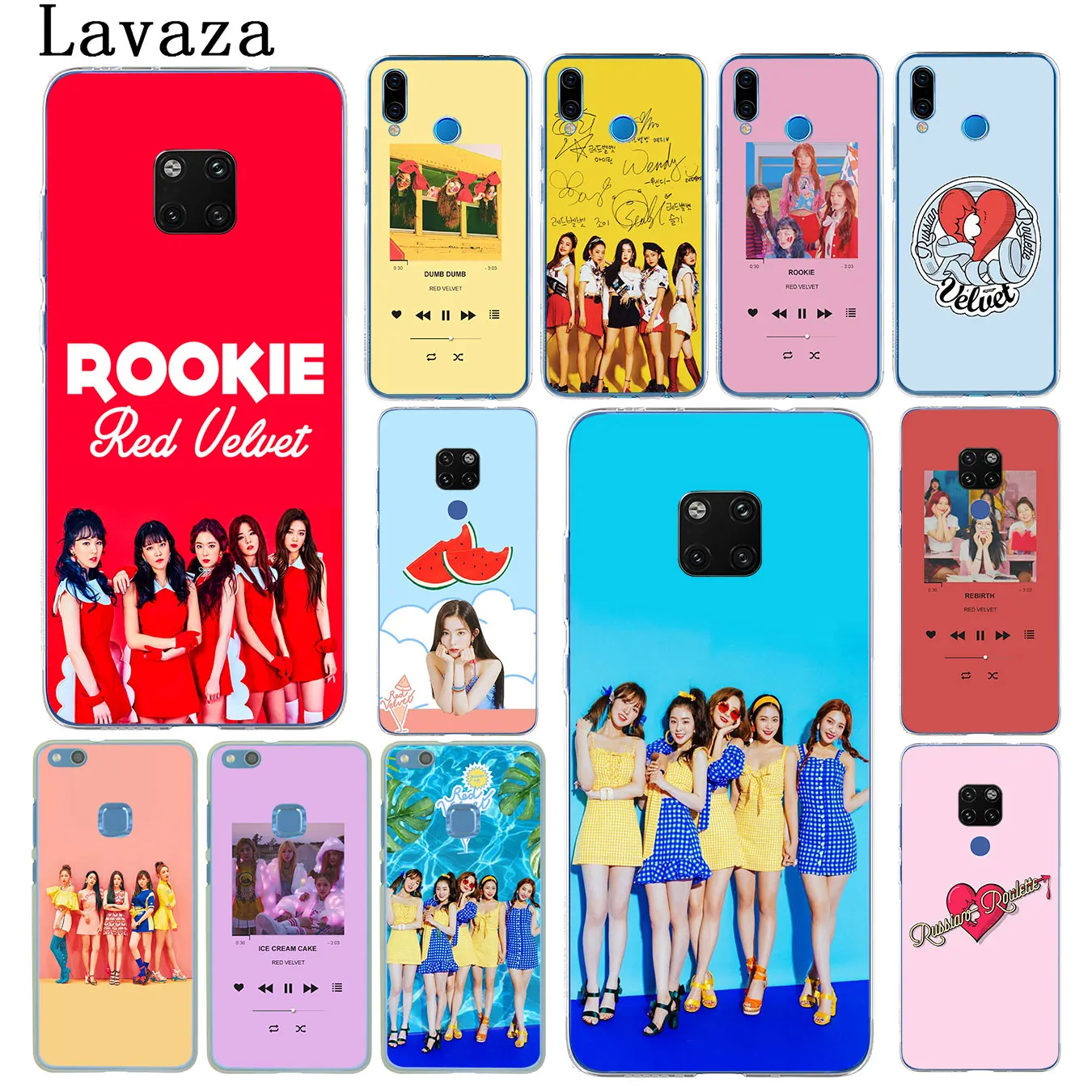 Lavaza Red Velvet kpop Phone Shell Case for Huawei Mate 30 10 20 Pro Lite Nova 5I 4 3i 3 2i 2 Y6 Prime Cover Cases | Мобильные
