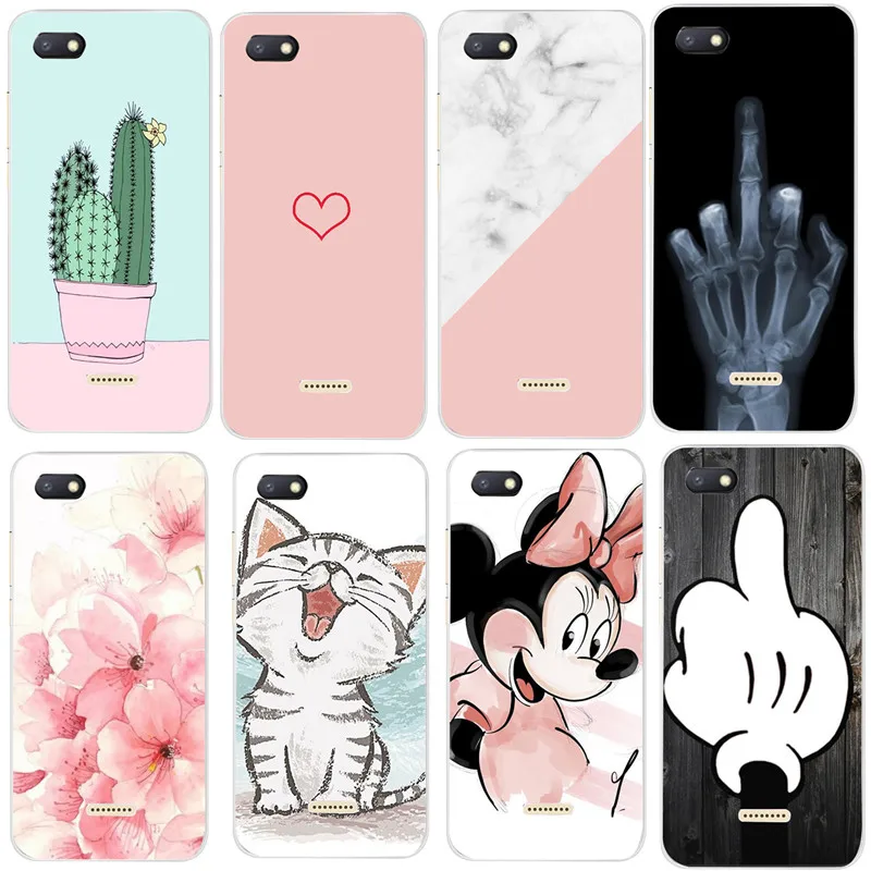 Phone Bags For Xiaomi Redmi 6A Case Cover Silicone Coque 6 5A Note 5 Pro Bumper Housing Redmi6a |