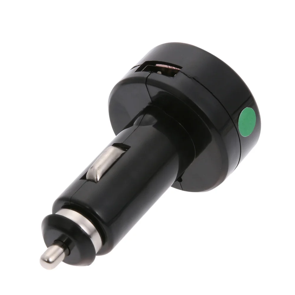 Alloet 1 шт. многофункциональное 5 в 2.1A автомобильное usb-устройство для зарядки телефона 12 В/24 В Автомобильный цифровой термометр Автомобильный Вольтметр для Sumsung