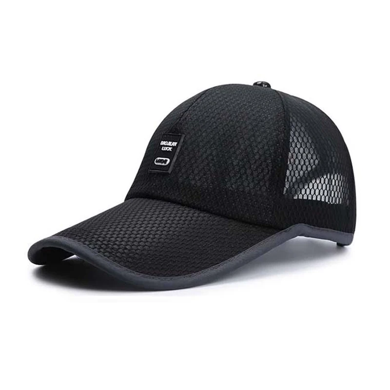 Fashion Summer Baseball Caps Men's Mesh Cap Comfortable Breathable Hats Neutral Adjustable Sports Hat Free Shipping Sale | Аксессуары