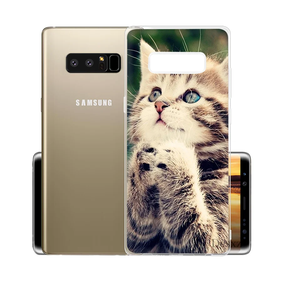 Desxz ПЭТ Мейн Cat Чехол для samsung Galaxy S6 S7 край S8 S9 S10 S10e Plus Note 8 9 S3 S4 S5 крышка - Цвет: H9