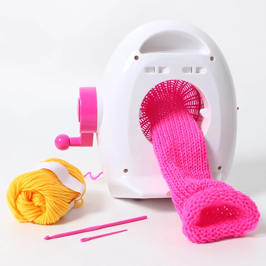 Вязание ткацкий станок Пингвин DIY умный игрушечный набор для вязания шарф с
