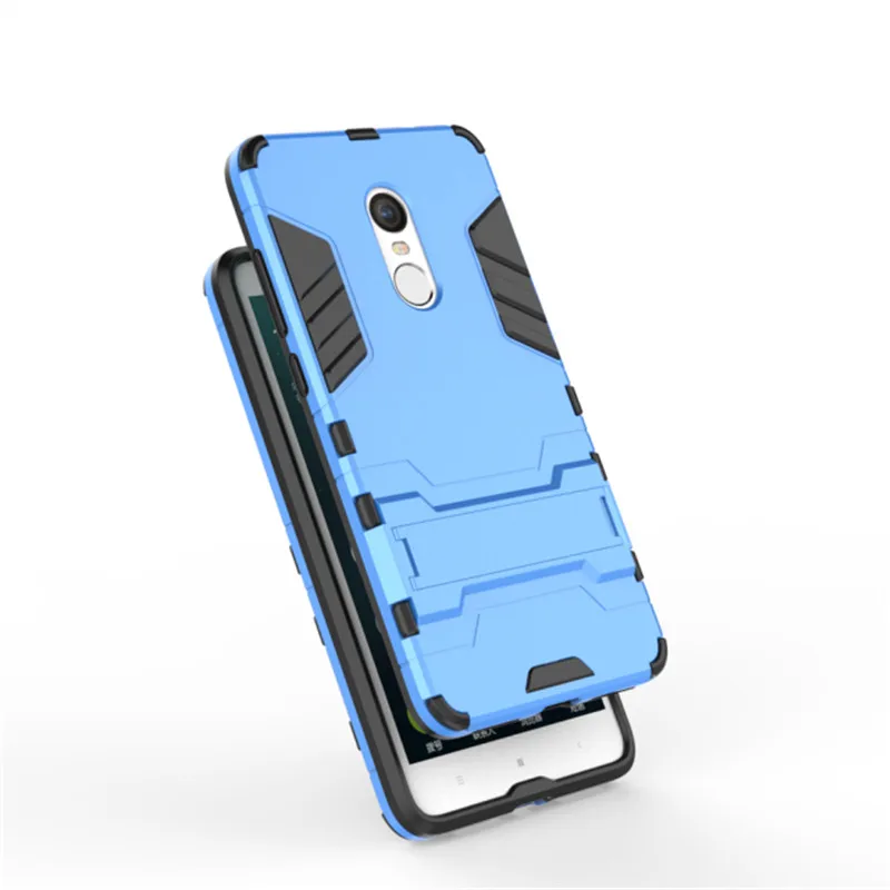 Coque Capa Fundas для Xiaomi Redmi Note 4x Kickstand гибридные защитные чехлы PC + TPU комбинированный