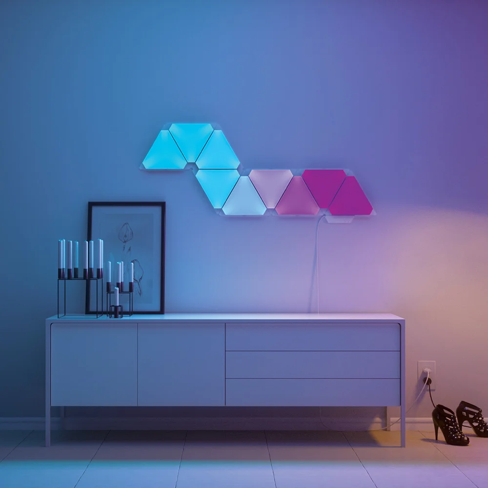Световые панели Nanoleaf Rhythm Edition с разъемом 9 шт.|Смарт-гаджеты| |