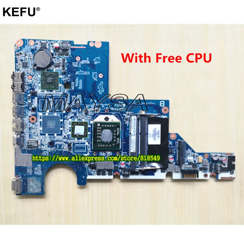 592809-001 материнская плата DA0AX2MB6E1 REV: E с процессором, пригодным для ноутбука hp/Compaq CQ62 G62 CQ42 G42