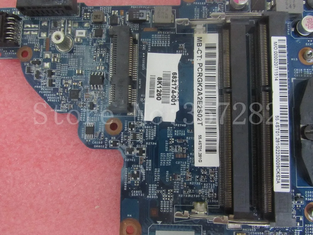 682174-001 682174-501 доска для HP Envy DV6-7000 материнской платы с HM77 чипсет 650 м/2 г