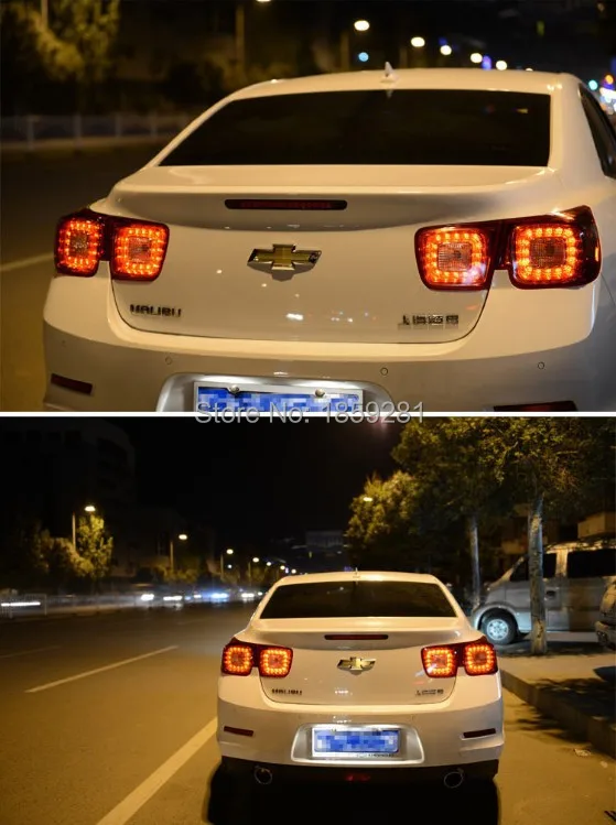 Автомобильный бампер лампа для Chevrolet Malibu задний светильник, 2012~ 2015y светодиодный, задний светильник Malibu, противотуманный светильник Malibu; Trax, cruz, Malibu