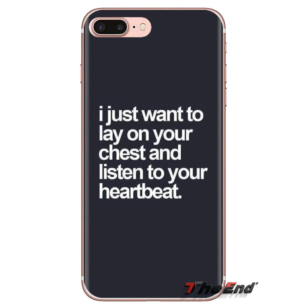 Прозрачный чехол из ТПУ I Am In Love для Huawei G7 G8 P7 P8 P9 P10 P20 P30 Lite Mini Pro P Smart Plus 2017 2018 2019 |