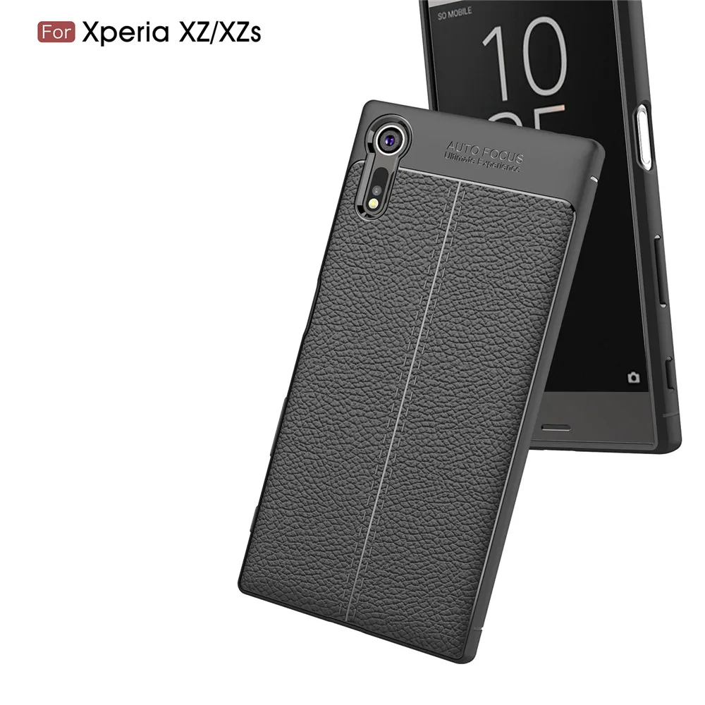 For Sony Xperia XZ XZs Phone Case luxury PU Leather Soft TPU Silicone Shield Back Cover XZS Protection |