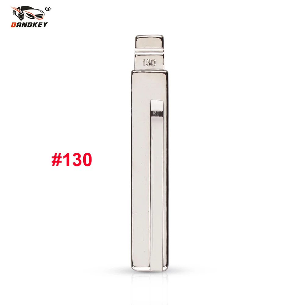 Dandkey 20 шт./лот пульт дистанционного управления #129 правый #130 лезвие ключа левое