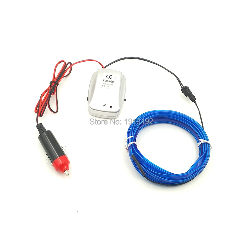 Гибкая светящаяся неоновая лента EL 2 3 с активацией звуком длина м | Дом и сад