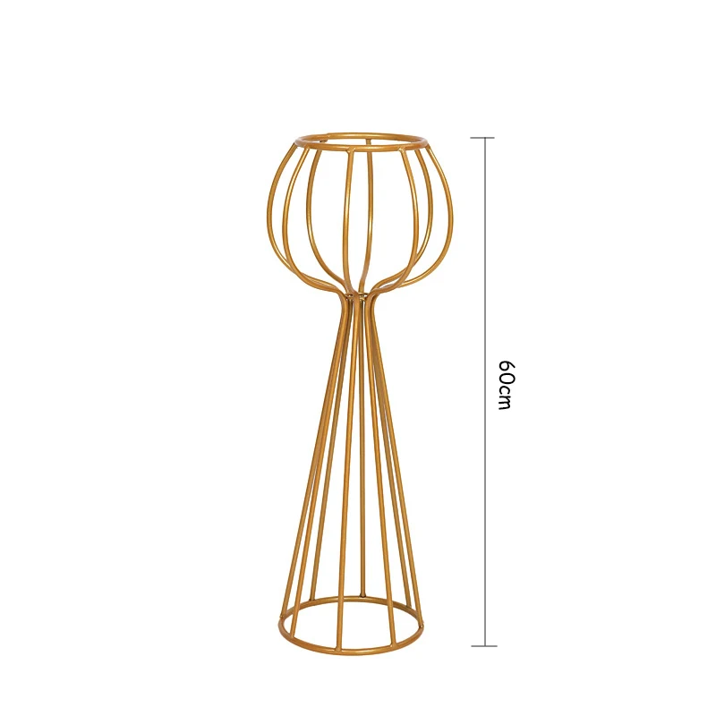 JAROWN Wedding Decoration Iron Flower Stand Stage Props Decor Road Sign Creative Flower Frame Photography Home Decoration - Color: C