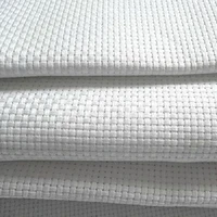 free shipping top quality 14st 14ct cross stitch canvas white color any size 100cmx150cm with lockstitching