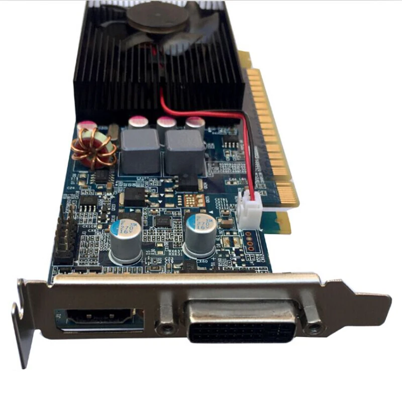С видеокартой NVIDIA половинной высоты GT610 1GB GT 610 1G D2 64bit высоты| |