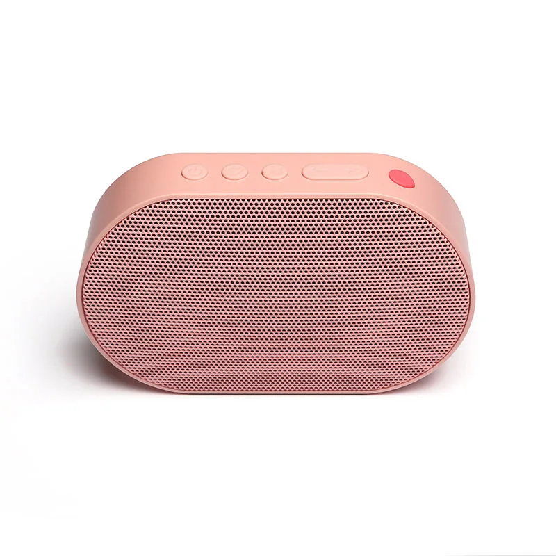 GGMM E2 колонка Bluetooth блютуз колонка Портативный Динамик Bluetooth Динамик мини WI-FI Беспроводной Динамик Саундбар работать с Amazon Alexa плеер - Цвет: Pink