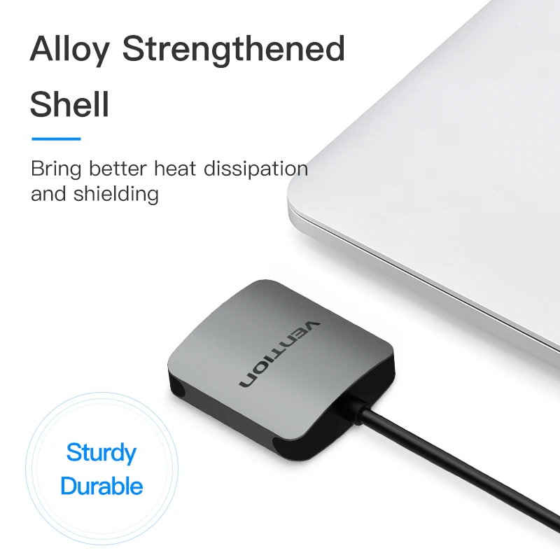 Vention USB C Ethernet адаптер RJ45 100 Мбит/с Внешний Type Lan сетевая карта конвертер для