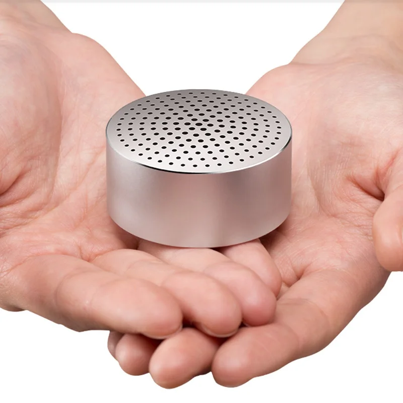 Оригинальный портативный динамик Xiaomi Bluetooth гарнитура с микрофоном металлическая