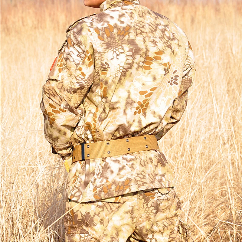 

US Army Military Uniform Rattlesnake Camo Shooter Jacket Mens Python Grain Tactical Sets Man Jacket and Pants