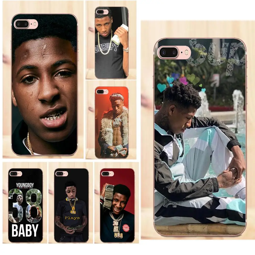 Youngboy никогда не сломал снова для Xiaomi Redmi 5 4A 3 3S Pro Mi4 Mi4i Mi5 Mi5S Mi Max Mix 2 Note 4 Plus Мягкий ТПУ