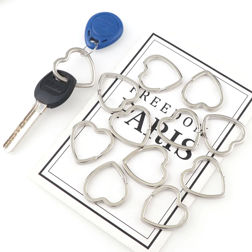 Металлическое кольцо с разрезом в виде цветка сливы 10 шт./лот|Ювелирная фурнитура