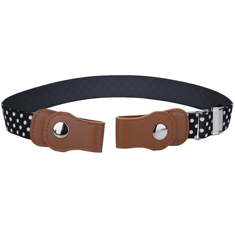 15 AWAYTR No Buckle Easy Elastic Free Adjustable Kids' Belt No Buckle Kids Elastic Free Belts for Toddlers Stretch Belts Boys Girls - Цвет: 15