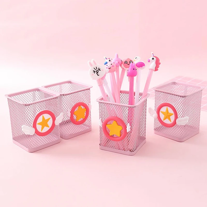 Новые творческие Kawaii розовый единорог С КАКТУСОМ и фламинго квадратная коробка