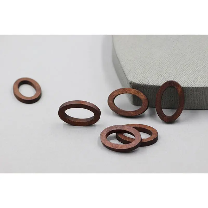 Серьги из цельного дерева ручной работы ювелирное изделие аксессуары ожерелье