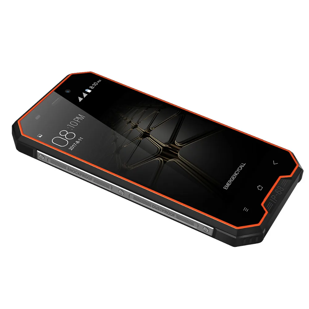 Blackview BV4000 IP68 Водонепроницаемый мобильный телефон 4.7 &quotHD MTK6580A 4 ядра android 7.0 1 ГБ + 8 8MP