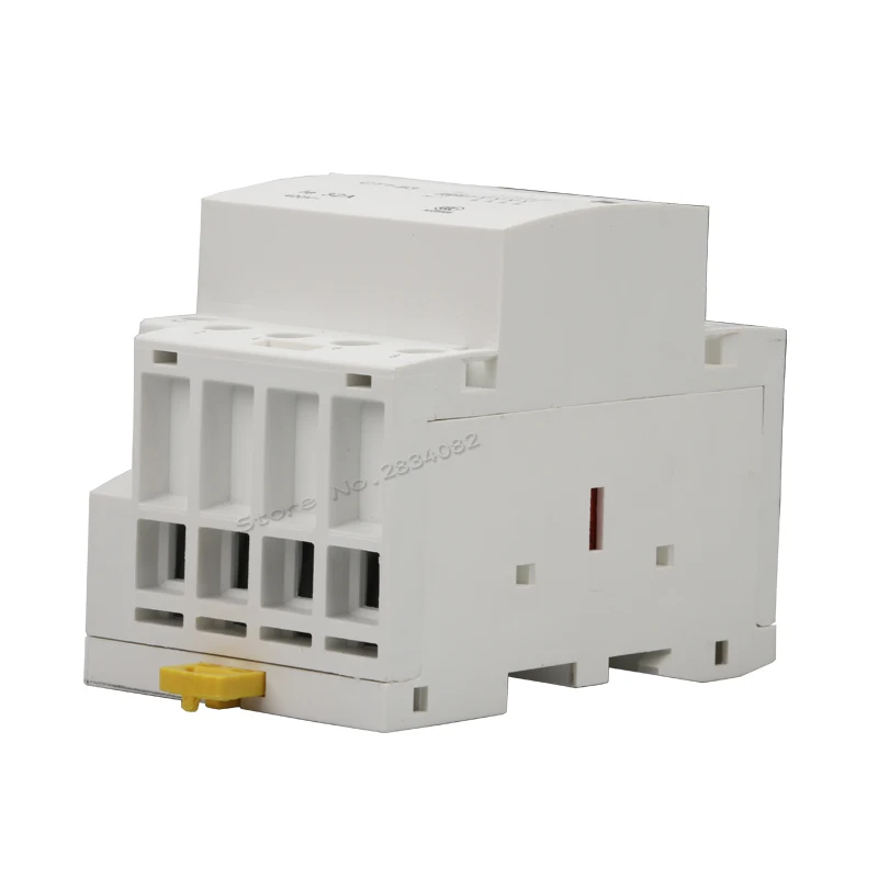 4P контактор переменного тока 32A бытовой контактор переменного тока 24V 110V 220V 240V 400V~ 4NO 4NC 2NO2NC 50/60 Гц 35 мм din rail CT1-63 тип 4 полюса