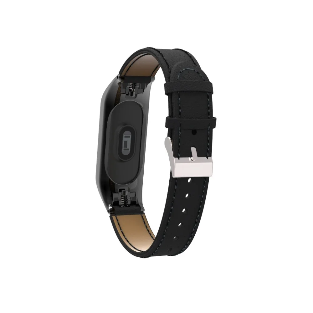 For Mi band 3 Bracelet Band Sport Strap Watch Leather for Xiaomi Smart Accessories Miband | Электроника