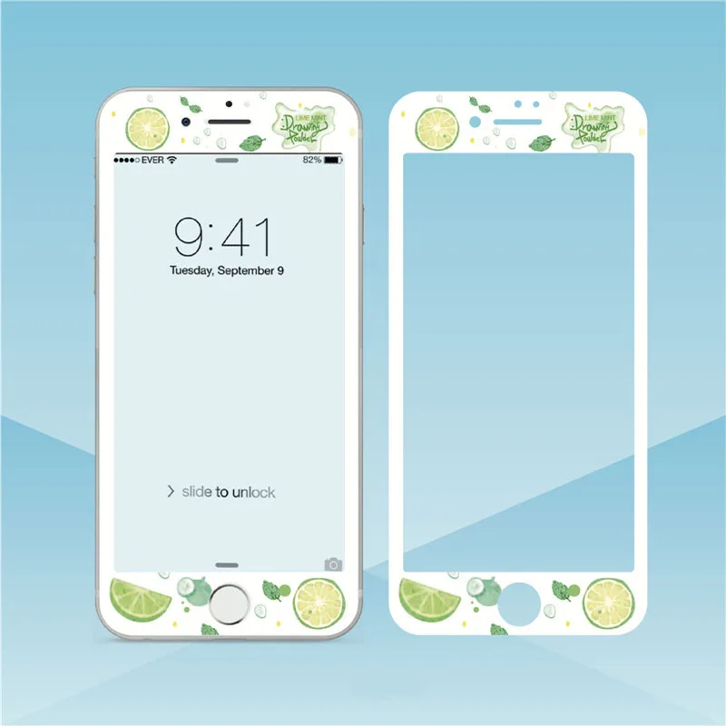 3D мягкое закаленное стекло для iPhone 8 7 plus полное покрытие защита экрана прекрасные