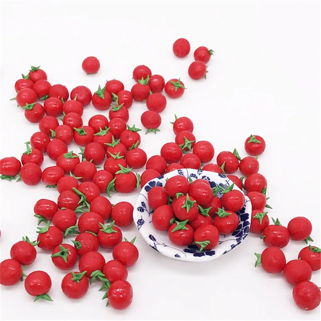 10 шт. искусственный Кукольный домик для фруктов и овощей игрушка кукольного