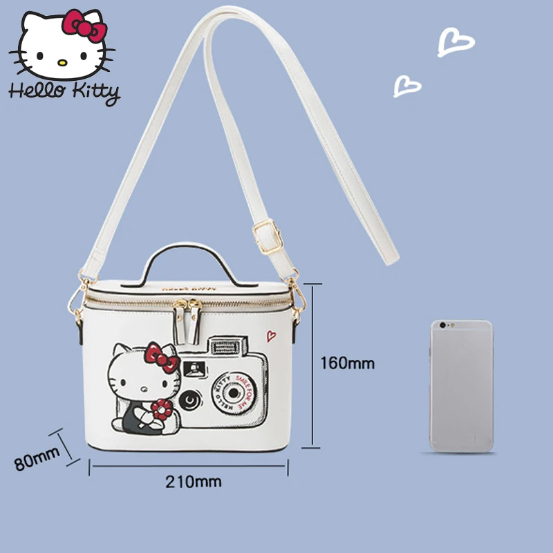 Hello kitty милый мультяшный ящик для хранения женская косметичка дорожная удобная сумка на запястье макияж портативный плюшевый рюкзак школьный