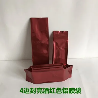 10 шт./лот 1/2 фунта 27x9 см+ 5 см цвета алюминиевая рамка из фольги на молнии герметизирующий пакет Кофейные зерна упаковочный пакет на молнии односторонний выпускной клапан - Цвет: 1
