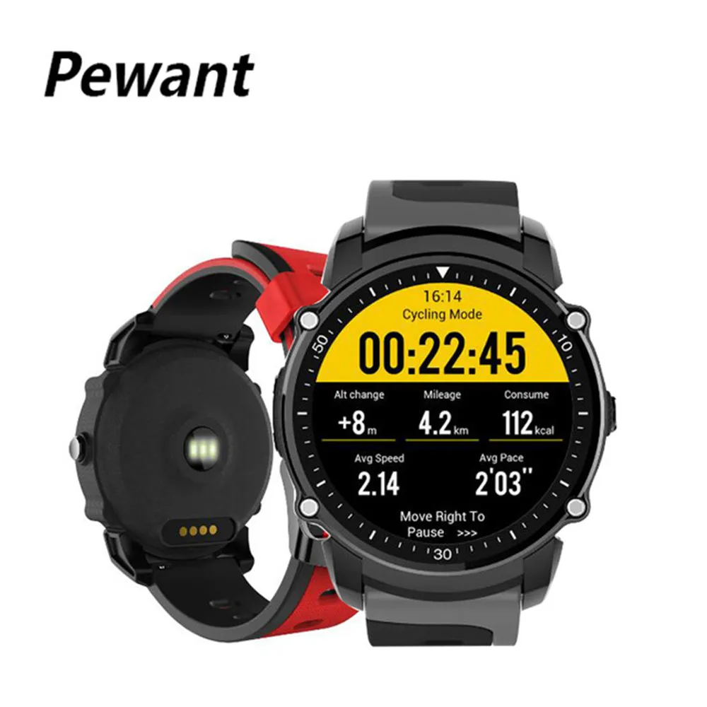Pewant FS08 Bluetooth Smart часы водонепроницаемые IP68 плавать GPS спортивные фитнес трекер