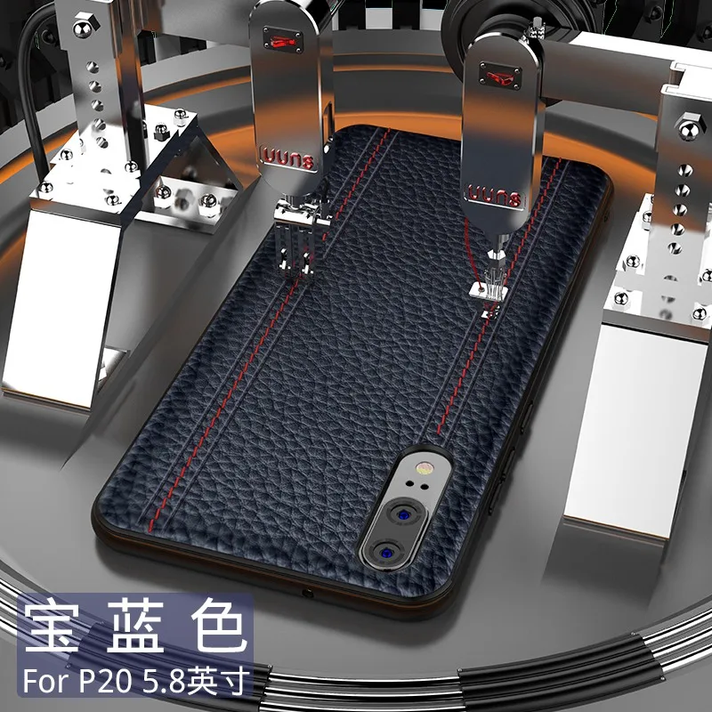 Роскошный чехол из натуральной кожи для huawei P20 PRO HONOR NOTE 10 полностью защитный