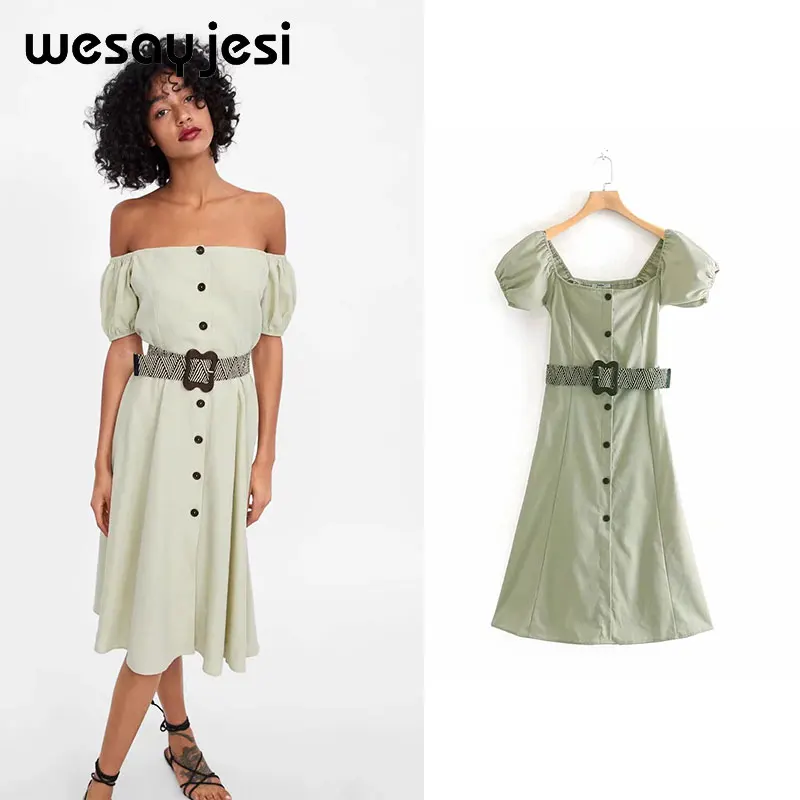 picture colour Летнее весеннее Платье Женское vestidos английский стиль без рукавов однотонное платье до середины икры А-силуэта vestidos de fiesta вечернее платье - Цвет: picture colour