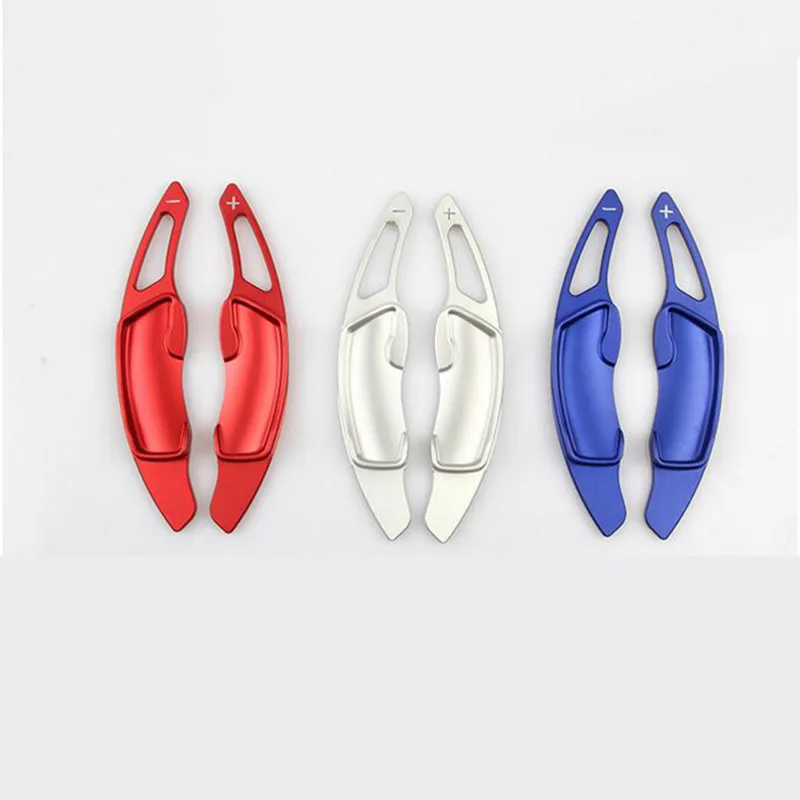 Автомобильный Стайлинг алюминиевый сплав руль сдвиг весло чехол подходит для