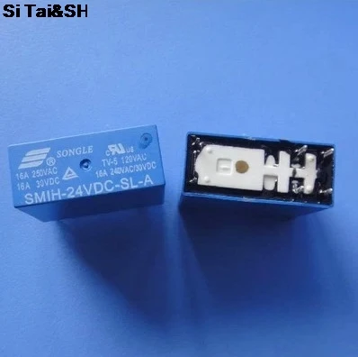 100% оригинальный новый SMIH 24VDC SL A DC24V 6 контактов 16A мощность|power relay|24vdc powerrelay 24vdc |