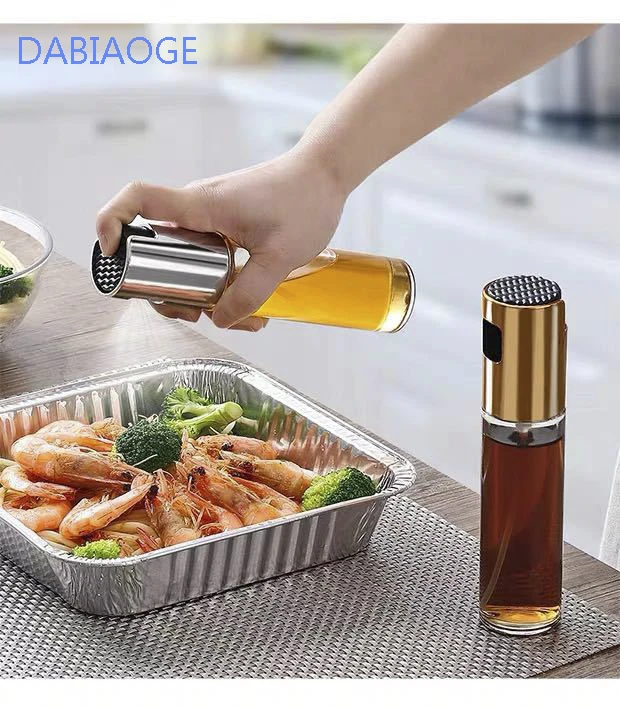 DABIAOGE 1 шт. Кухня выпечки Стекло оливковое масло бутылка-спрей для масла масло с уксусом опрыскиватель Бутылка приправы соевый соус пустая бутылка для барбекю