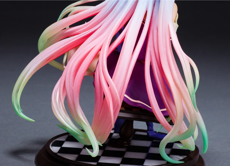 Фигурки героев из игры NO GAME LIFE масштаб 1/7 ПВХ игрушки для рождественского подарка
