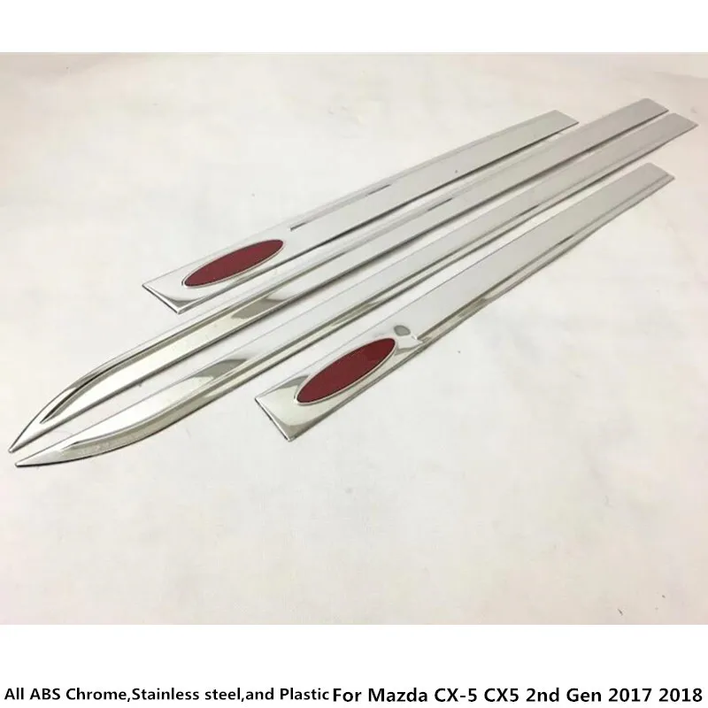 Автомобильная Боковая дверь обшивка полосы литья потока лампа панель бампер