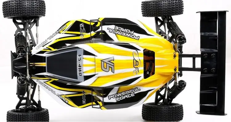Rovan 4WD V5 внедорожный транспортное средство с дистанционным управлением с 45cc мощный 2-х тактный бензиновый двигатель