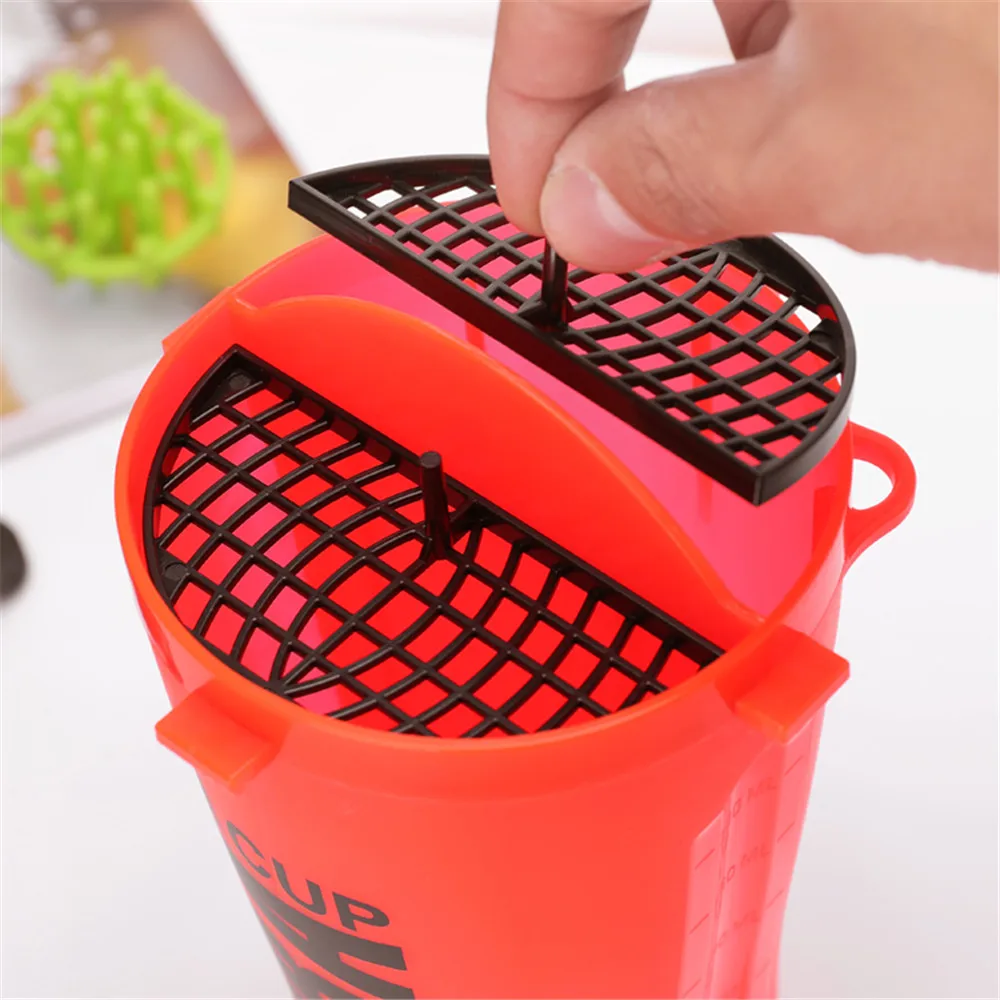 НОВЫЙ шейкер для протеиновых порошков двойной Миксер занятий фитнесом