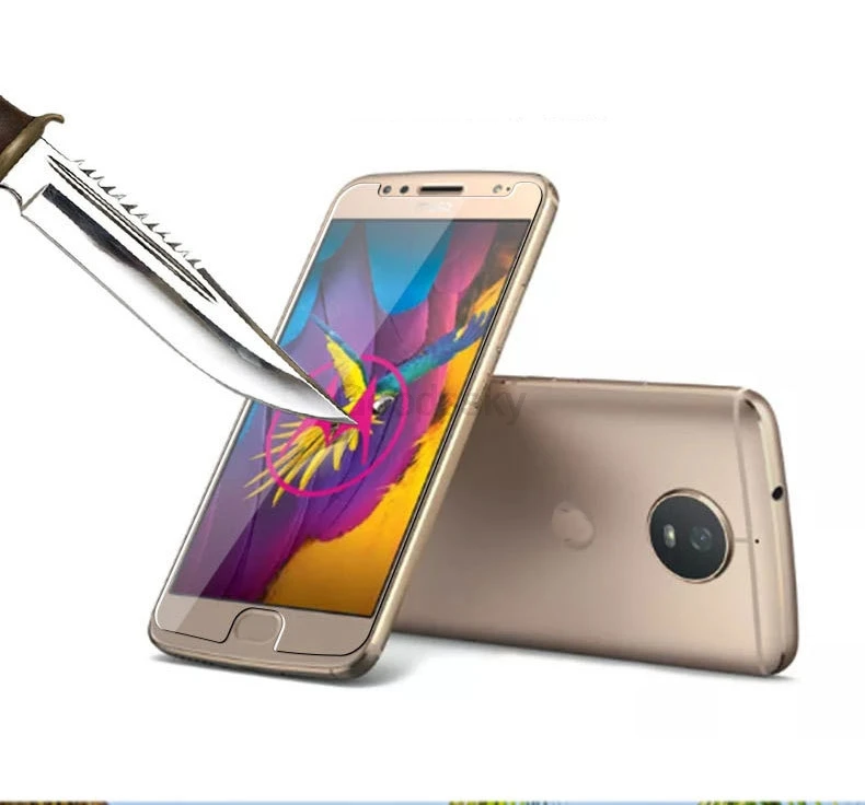 Прозрачное закаленное стекло для Motorola MOTO G5 G5S E4 C Plus X4 X Z Z2 Play Force защитная пленка 9H 2.5D 0,26