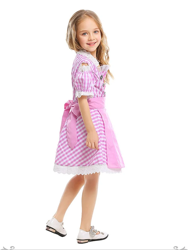 Dirndl Girl The Munich Oktoberfest Costume Germany Bavarian Wench Waiter Cosplay Stage Show Carnival Parade Fancy Party Dress