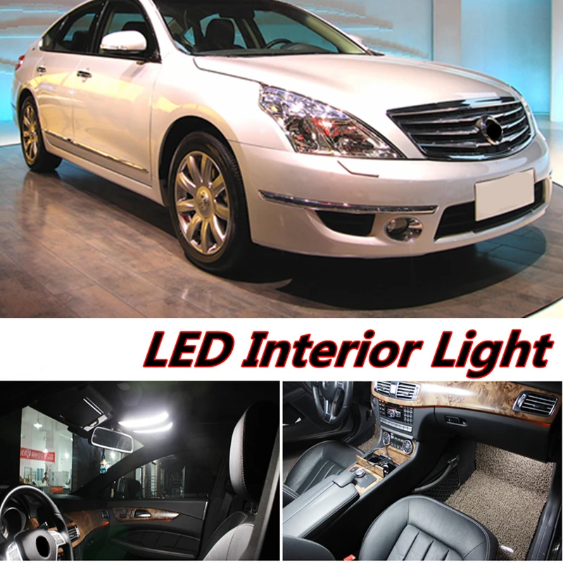 Комплект светодиодсветильник льников Tcart для nissan teana j32 аксессуары 2008 2013 5 шт.|led