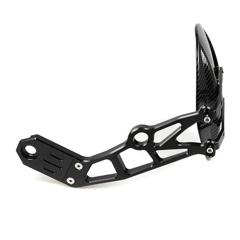 Алюминиевый сплав мотоциклетная обувь сзади Hugger Fender брызговик с откидной