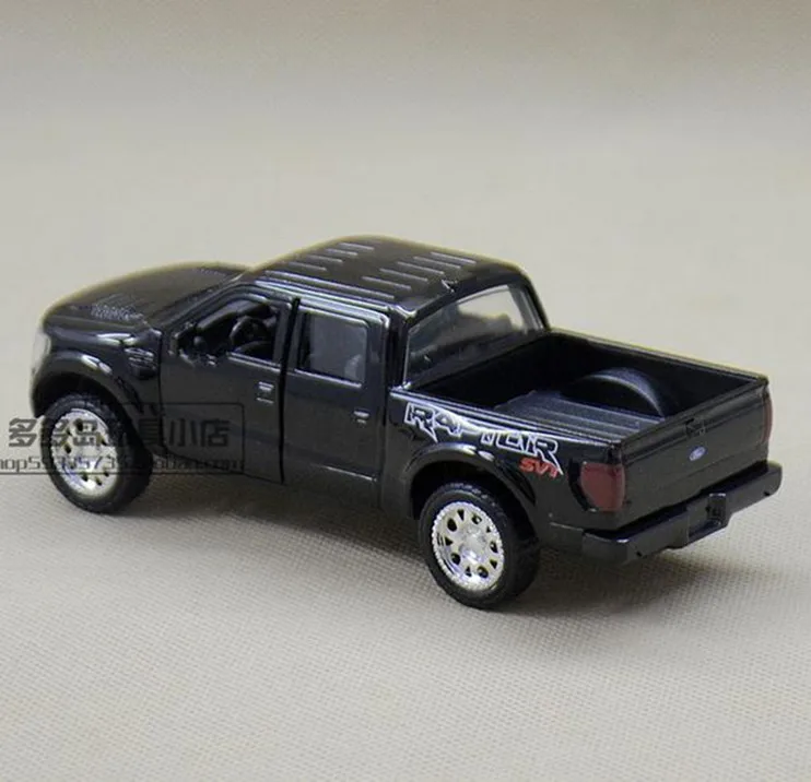 1:32 Масштаб сплава модель машины пикап, высокая моделирования 2011 FORD F150 SVT, Металлический Литой 2 открыть дверь