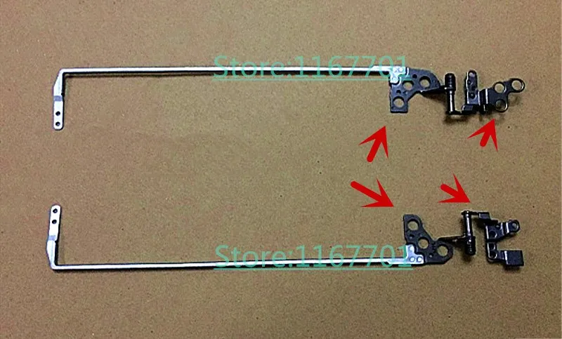 

Laptop/Notebook LCD/LED Left&Right Axis Hinges loops for Lenovo V310 V310-14 V310-14ISK